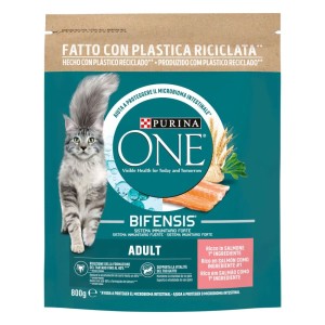 PURINA ONE STERILIZZATO SALMONE GR 800