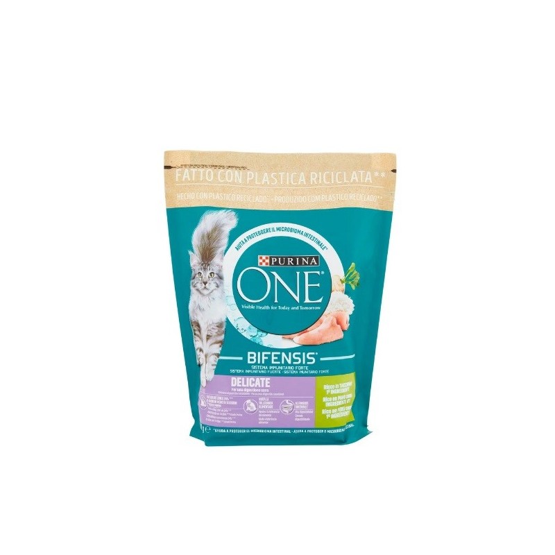 PURINA ONE DELICATE TACCHINO GR 800