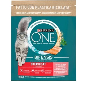 PURINA ONE STERILIZZATO SALMONE KG 1,5