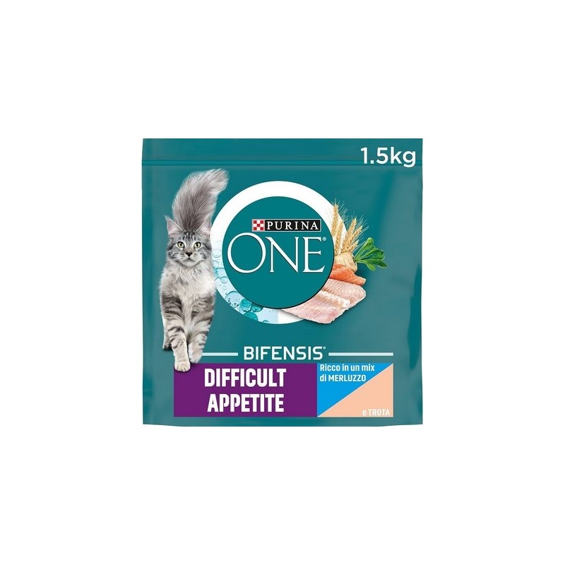 PURINA ONE APPETITO DIFFICILE MERLUZZO TROTA KG 1,5