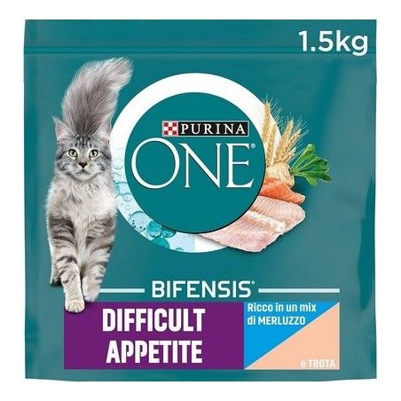 PURINA ONE APPETITO DIFFICILE MERLUZZO TROTA KG 1,5