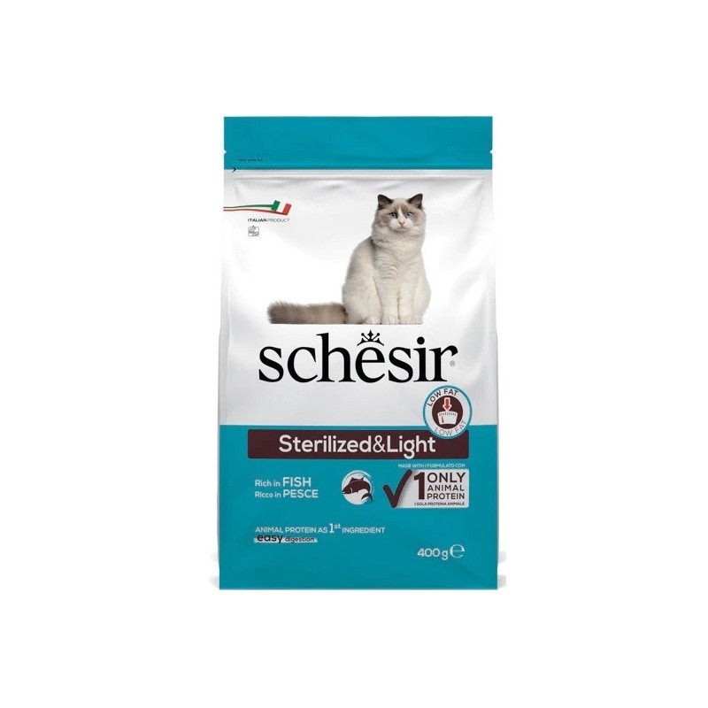 SCHESIR CROCC.GR.400 STERILIZED & LIGHT AL PESCE