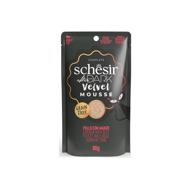 SCHESIR AFTER DARK BUSTA GR 80 MOUSSE POLLO MANZO