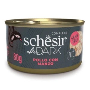SCHESIR AFTER DARK LATTINA GR 80 PATE POLLO CON MANZO 