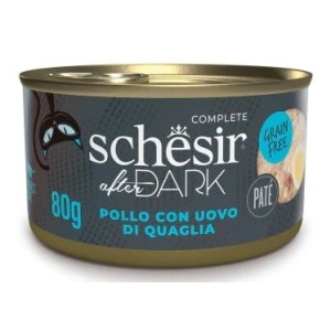 SCHESIR AFTER DARK LATTINA GR 80 PATE POLLO CON UOVA DI QUAGLIA