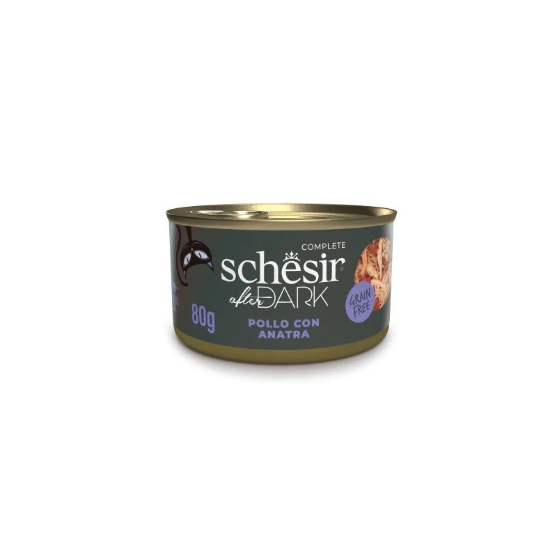SCHESIR AFTER DARK LATTINA GR 80 FILETTI POLLO ANATRA 