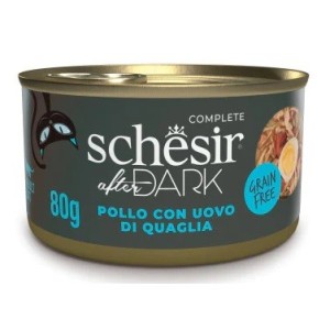 SCHESIR AFTER DARK LATTINA GR 80 FILETTI POLLO UOVA DI QUAGLIA 