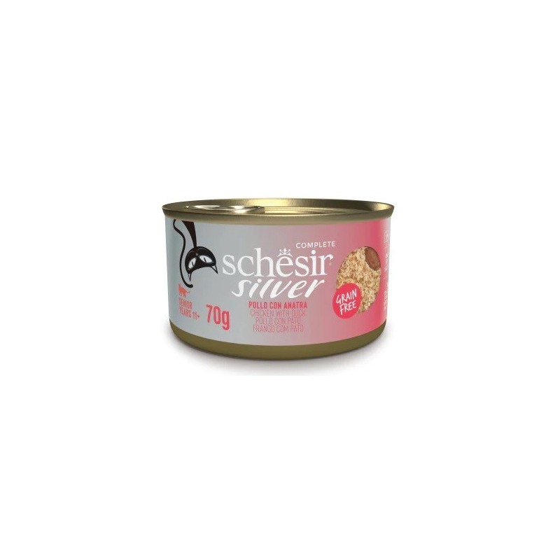 SCHESIR SILVER LATTINA GR 70 POLLO ANATRA 