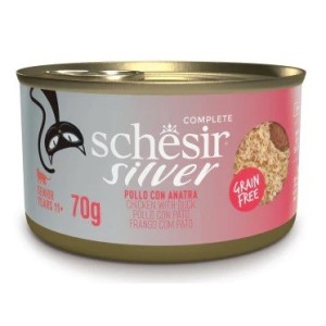 SCHESIR SILVER LATTINA GR 70 POLLO ANATRA 