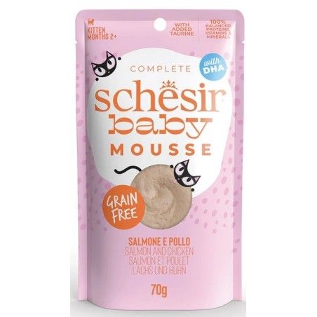 SCHESIR BABY BUSTA GR 70 SALMONE E POLLO