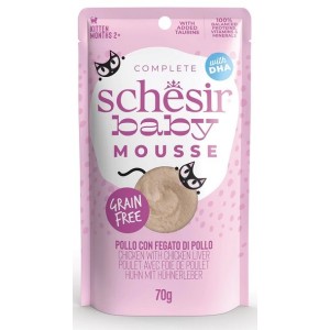 SCHESIR BABY BUSTA GR 70 MOUSSE POLLO FEGATO