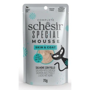 SCHESIR SPECIAL BUSTA GR 70 SKIN&COAT SALMONE E POLLO  