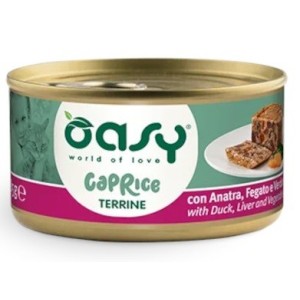 OASY CAPRICE TERRINE GR.85 ANATRA FEGATO E VERDURE