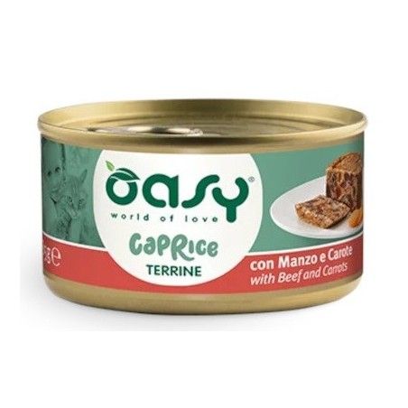 OASY CAPRICE TERRINE GR.85 MANZO CAROTE