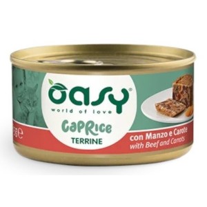 OASY CAPRICE TERRINE GR.85 MANZO CAROTE