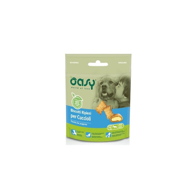 OASY DOG BISCOTTI RIPIENI GR.70 CUCCIOLI