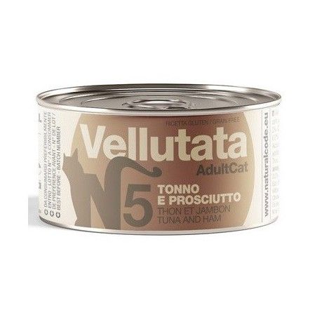 NATURAL CODE GR.85 VELLUTATE - 5- TONNO PROSCIUTTO