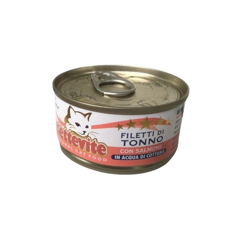 ***NON DISPONIBILE***SETTEVITE FILETTI DI TONNO CON SALMONE GR 70