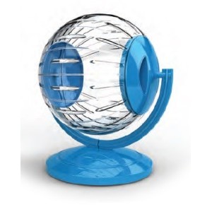 PALLA PER RODITORI CON SUPPORTO CM 12,5