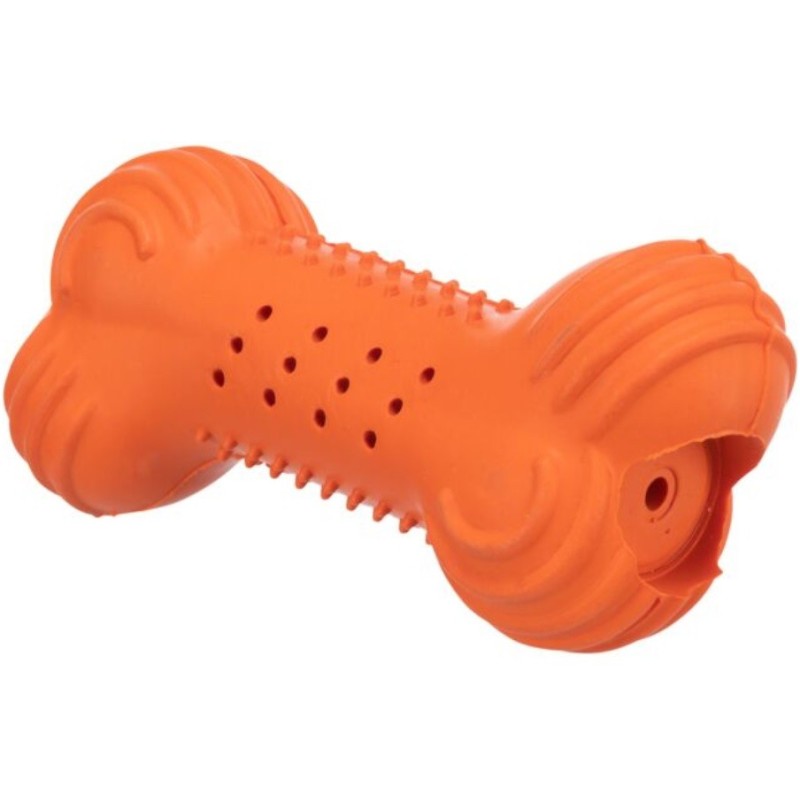 GIOCO OSSO GOMMA CON FRUSCIO CM 11 TRIXIE