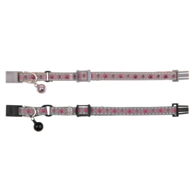 COLLARE NYLON C/ELASTICO RIFLETTENTE TRIXIE