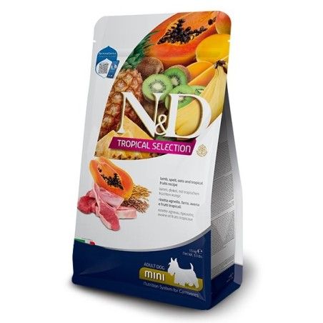 N&D TROPICAL ADULT MEDIUM-MAXI AGNELLO 10 KG**sped.gratuita**