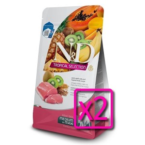 N&D TROPICAL ADULT MEDIUM-MAXII MAIALE 10 KG**acquisto minimo 2pz**