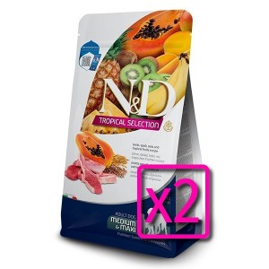 N&D TROPICAL ADULT MEDIUM-MAXI AGNELLO 10 KG**acquisto minimo 2pz**