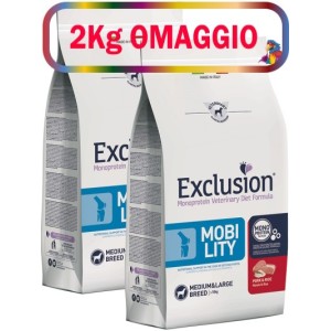 EXCLUSION DIET MOBILITY KG.12 MEDIUM & LARGE**acquistimo minimo 2pz** 2kg omaggio