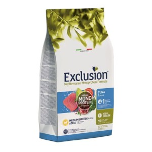EXCLUSION MEDITERRANEO MONOPROTEIN ADULT MEDIO TONNO KG.12