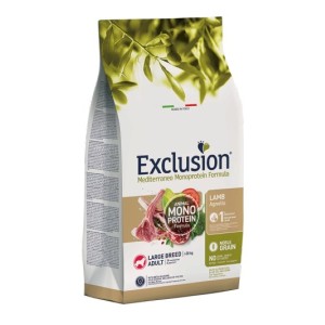 EXCLUSION MEDITERRANEO MONOPROTEIN ADULT LARGE AGNELLO KG.12