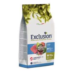 EXCLUSION MEDITERRANEO MONOPROTEIN ADULT LARGE TONNO KG.12