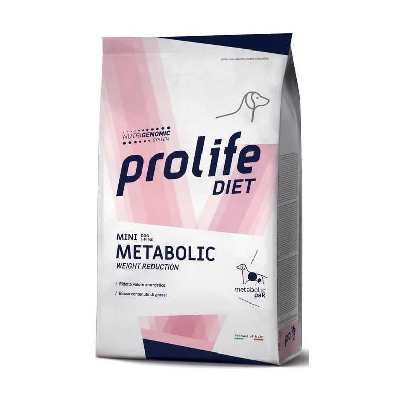 PROLIFE VETERINARY DIET DOG METABOLIC WEIGHT REDUCTION MINI KG 1,5