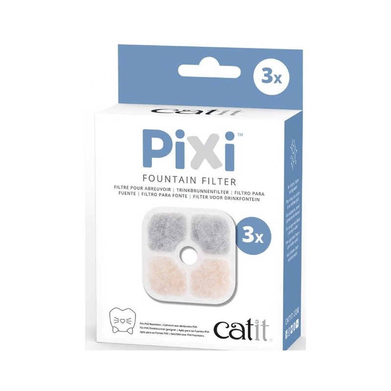 FILTRI PER FONTANELLA CATIT PIXI - 3 FILTRI 