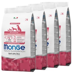 MONGE ALL BREEDS PUPPY MANZO RISO PATATE KG.12 *acquisto minimo 4 sacchi*prezzo riferito alla singola confezione*