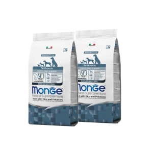 MONGE ALL BREEDS PUPPY TROTA KG.12 **acquisto minimo 2 sacchi*prezzo riferito alla singola confezione*