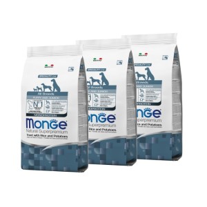 MONGE ALL BREEDS PUPPY TROTA KG.12 *acquisto minimo 3 sacchi*prezzo riferito alla singola confezione*