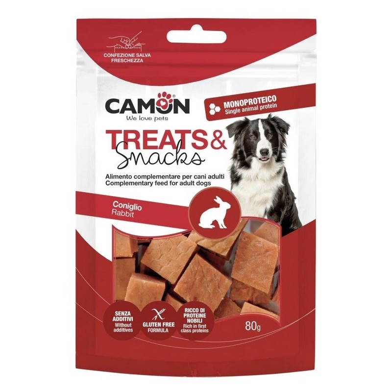 CAMON SNACK DADINI DI CONIGLIO GR 80