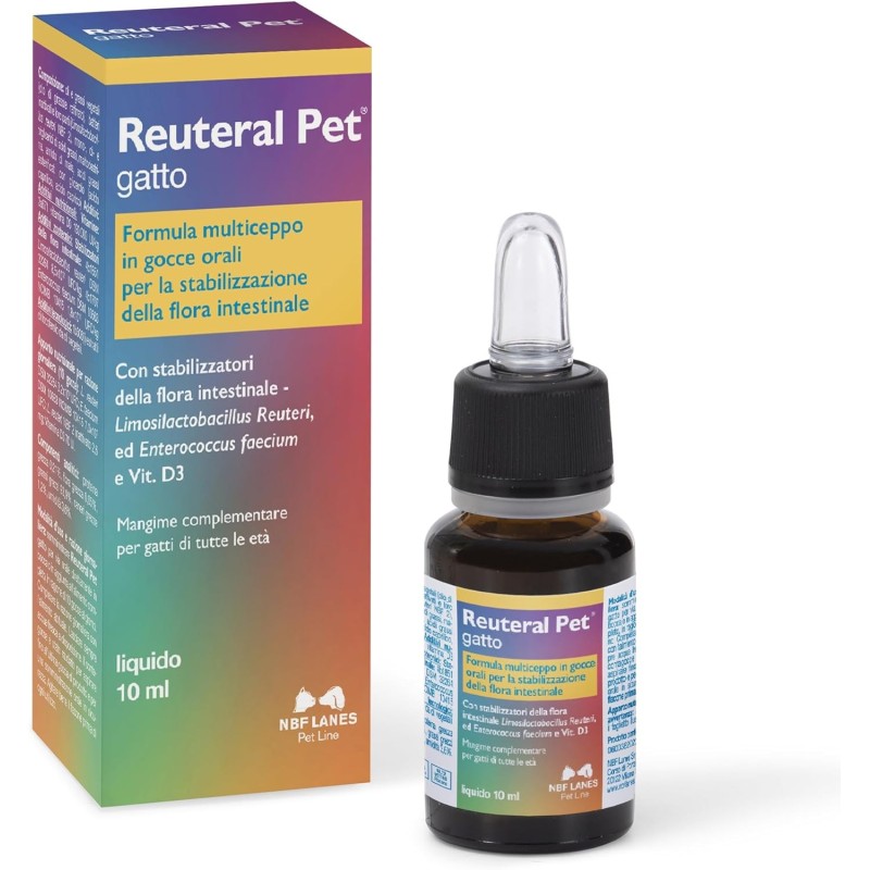 REUTERAL PET GATTO GOCCE 10 ML