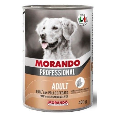 MORANDO PROFESSIONAL PATE' GR.400 POLLO/FEGATO
