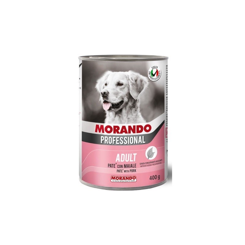MORANDO PROFESSIONAL PATE' GR.400 MAIALE