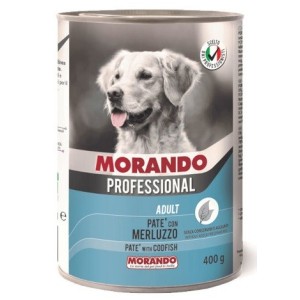 MORANDO PROFESSIONAL PATE' GR.400 MERLUZZO