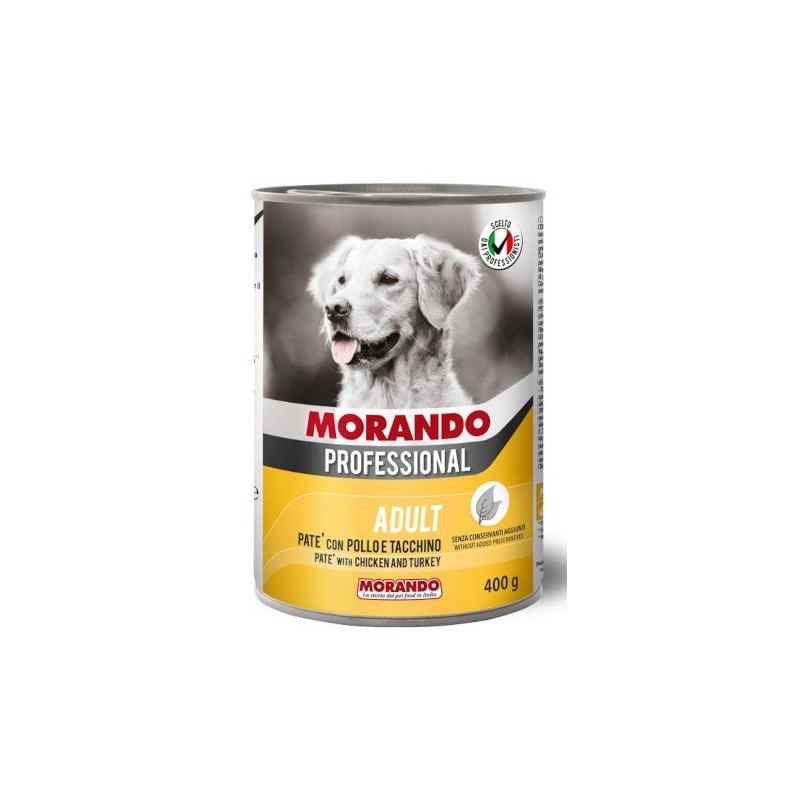 MORANDO PROFESSIONAL PATE' GR.400 POLLO/TACCHINO