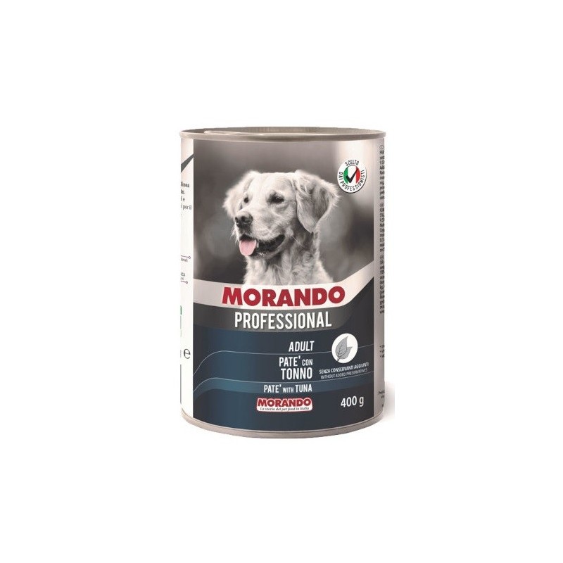 MORANDO PROFESSIONAL PATE' GR.400 TONNO