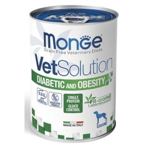 MONGE VET.DOG DIAB/OBES 400 GR