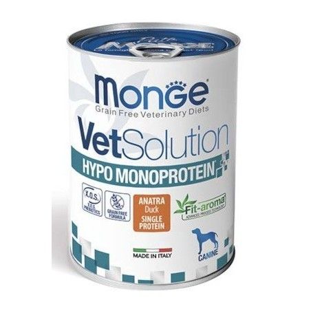 MONGE VET.DOG HYPO ANATRA 400GR