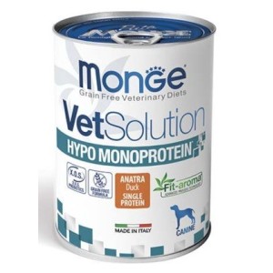 MONGE VET.DOG HYPO ANATRA 400GR