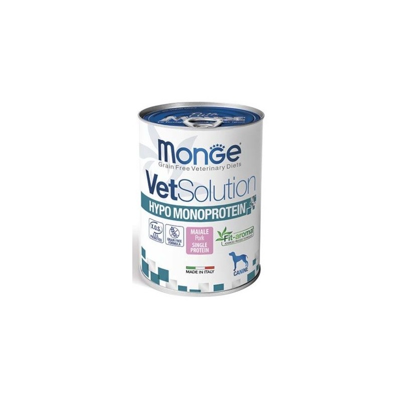 MONGE VET.DOG HYPO MAIALE 400GR
