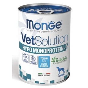 MONGE VET.DOG HYPO TONNO 400GR
