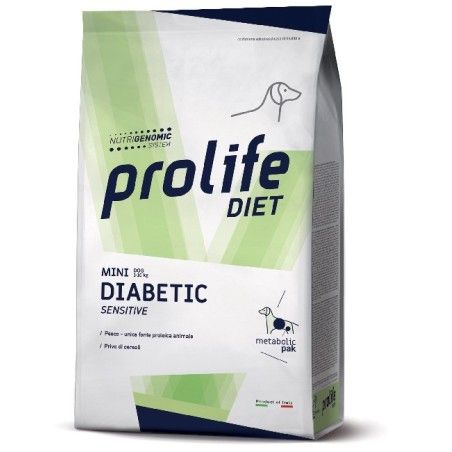 PROLIFE VETERINARY DIET DOG DIABETIC MINI 500GR